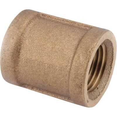 Anderson Metals 3/4 In. Threaded Red Brass Coupling